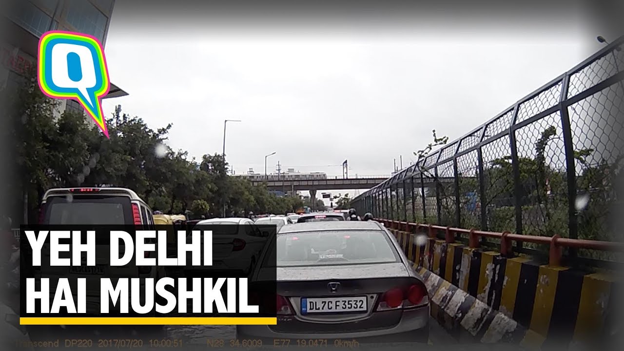A 90-minute rainy day journey in Delhi in 90 seconds - The Quint