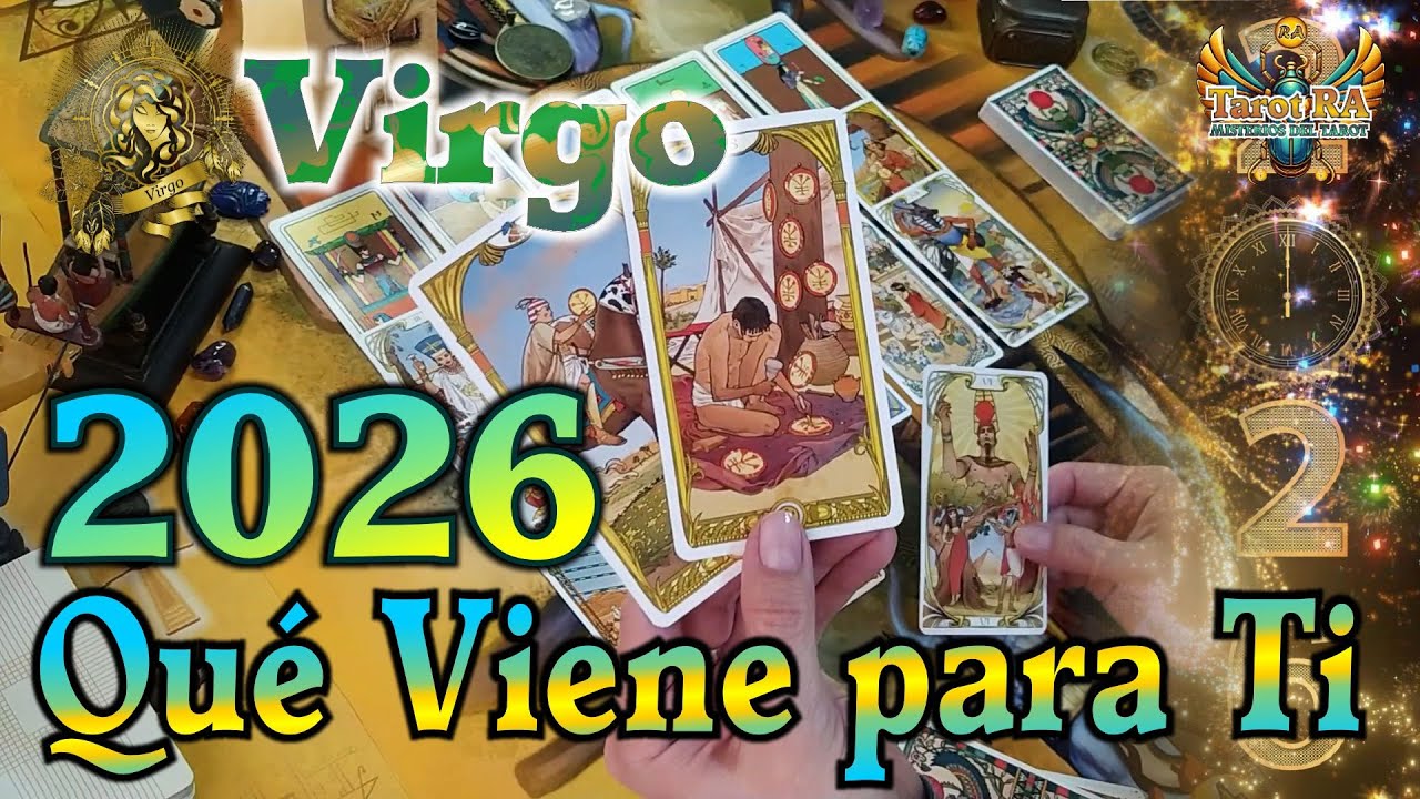 ♍VIRGO - HOR&Oacute;SCOPO 2026 &iquest;Qu&eacute; Trae para ti en el Primer Semestre de 2026 seg&uacute;n el Tarot?♍
