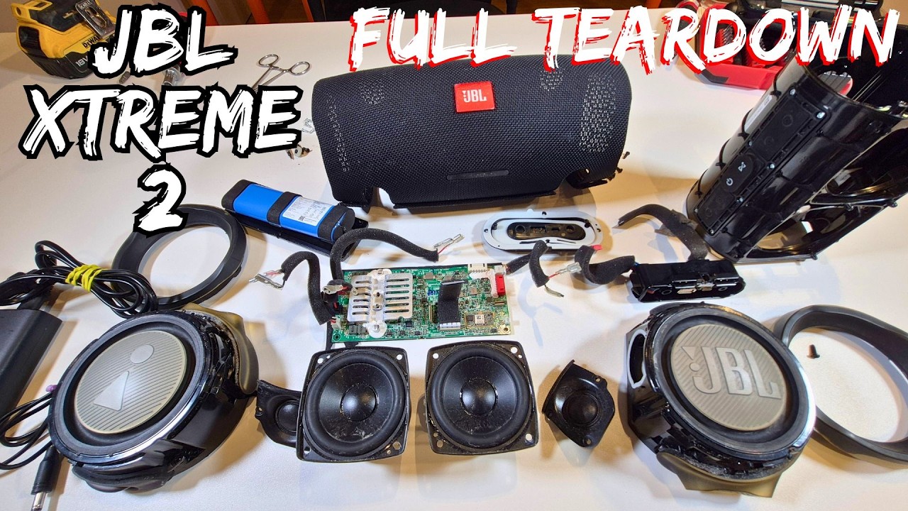 Полная разборка JBL Xtreme 2
