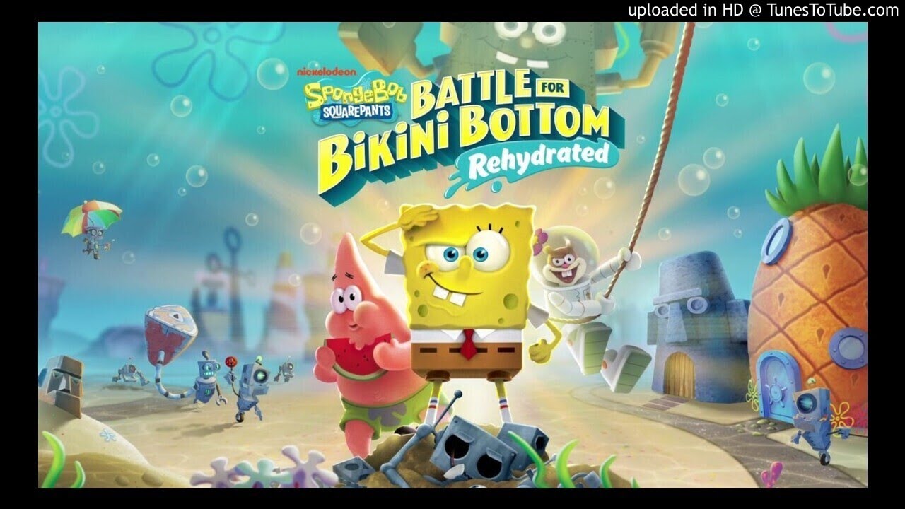 Bikini Bottom/Sand Mountain - SpongeBob Battle for Bikini Bottom Rehydrated Music Extended