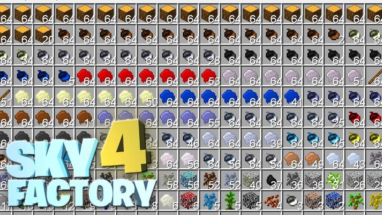 Riesige Kiste mit Ressourcen! 3 Inseln! - Minecraft Sky Factory 4 #02