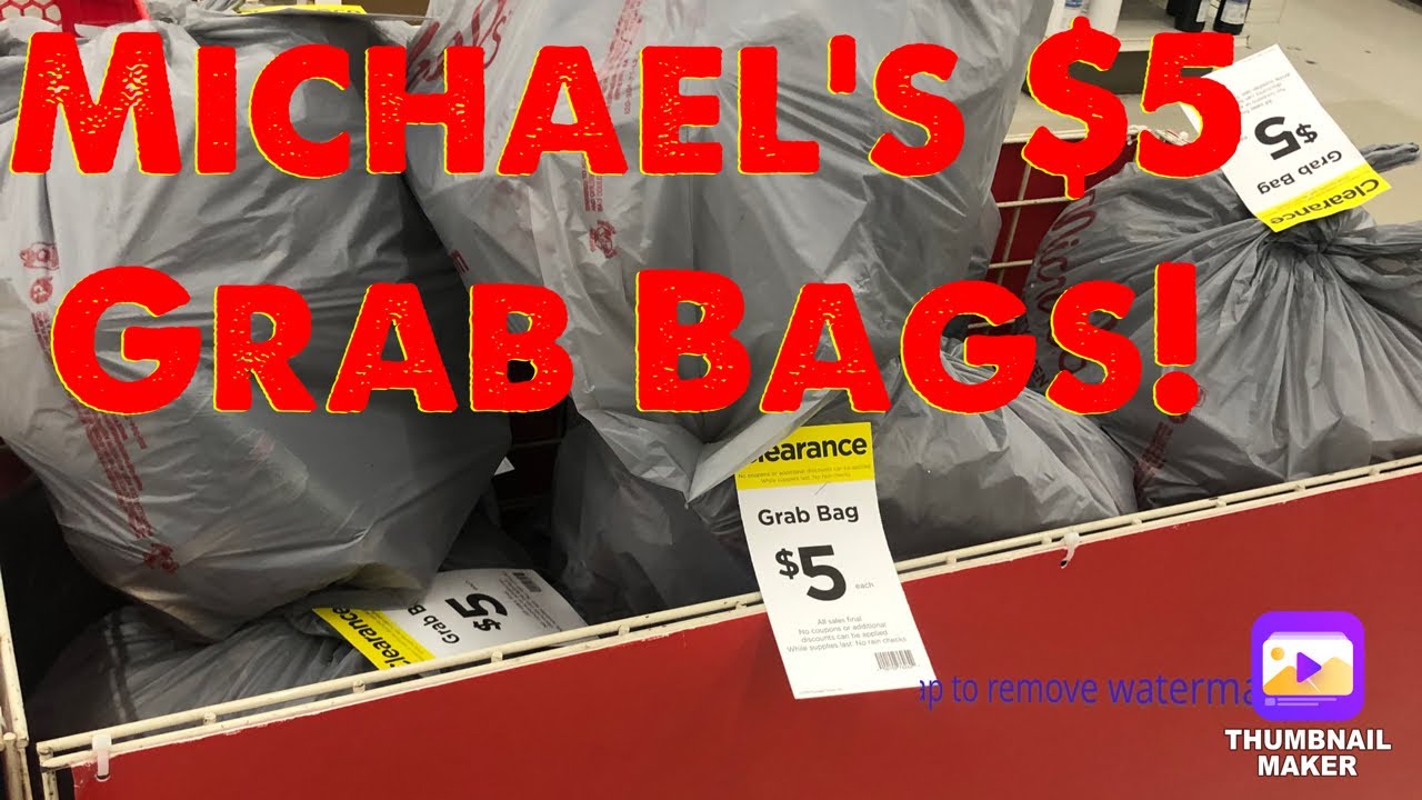 Michael’s $5 Grab Bags | Christmas Clearance Grab Bag Unboxing