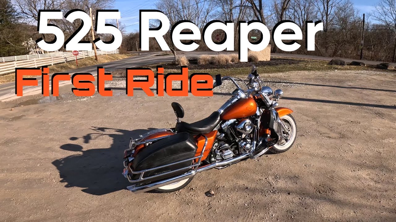 Road King TC88 Feuling 525 Cam First Ride of the Year