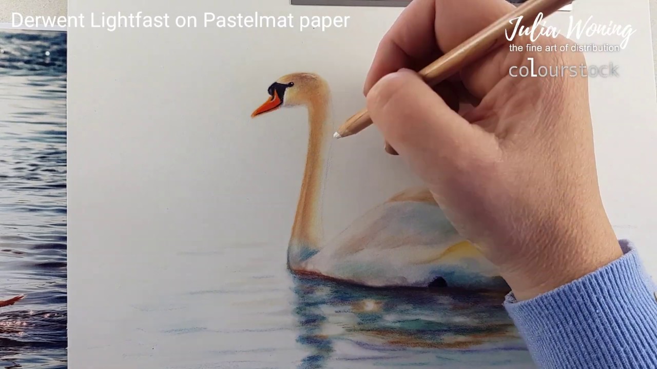 Paint with Derwent Lightfast pencils FAST by Julia Woning