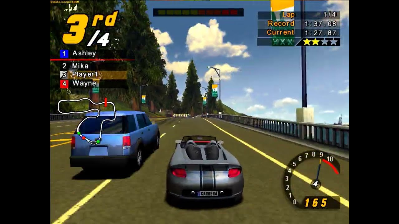 NFS Hot Pursuit 2 PS2 - NFS Porsche Carrera GT