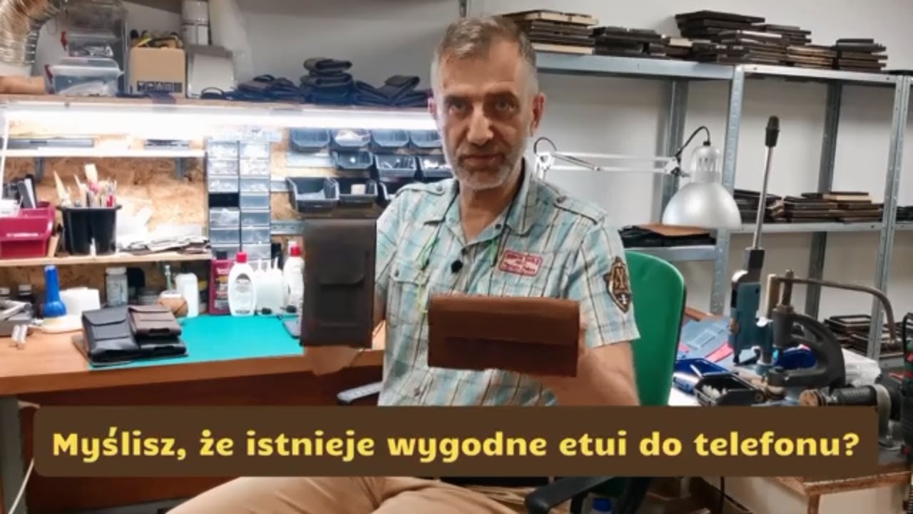 Czy można mieć wygodny, skórzany pokrowiec na telefon?