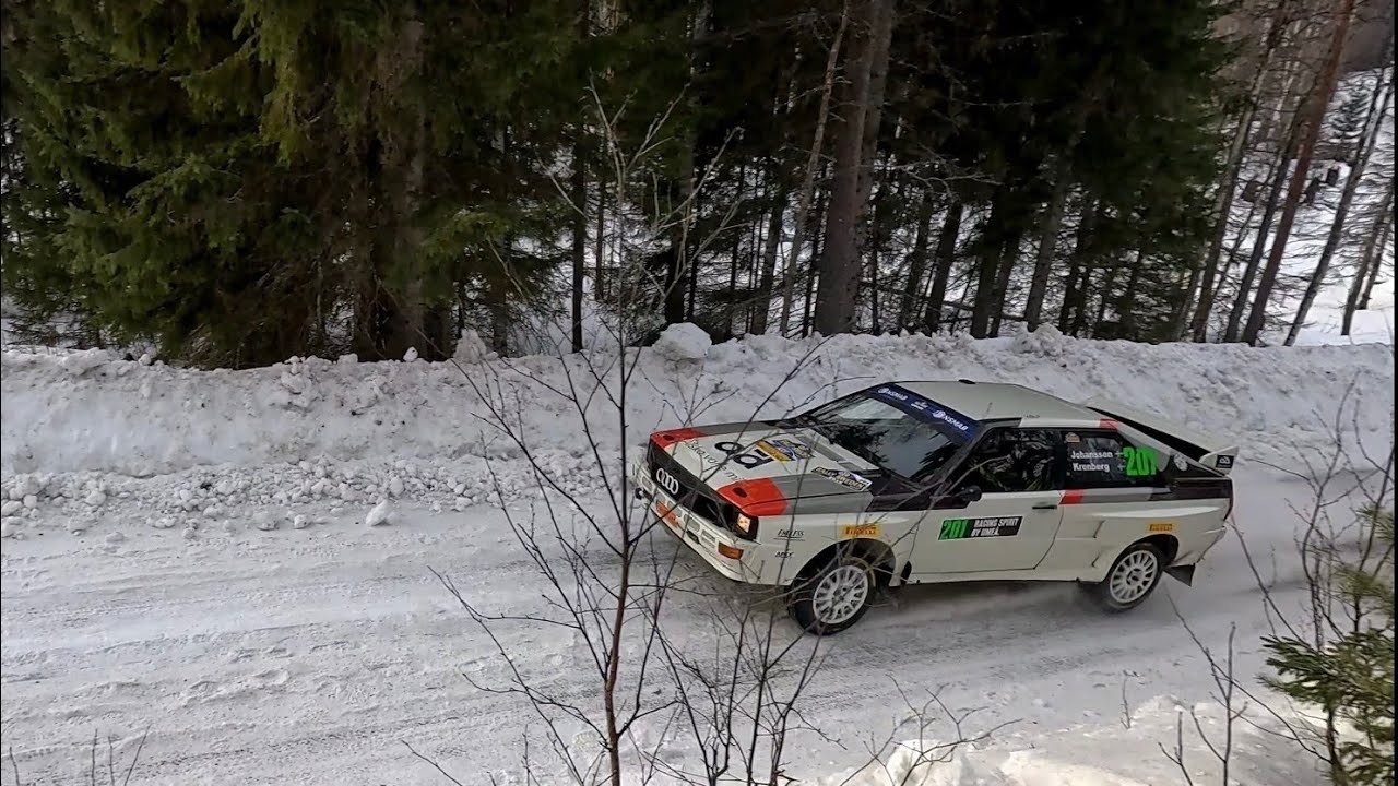 Historics WRC Rally Sweden 2025 SS3 - Andersvattnet