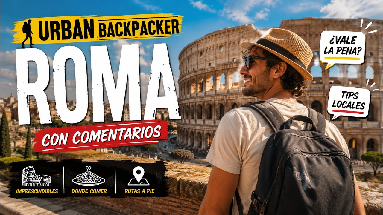 Roma 🇮🇹 Historia, Vaticano y Rincones Imprescindibles | Urban Backpacker