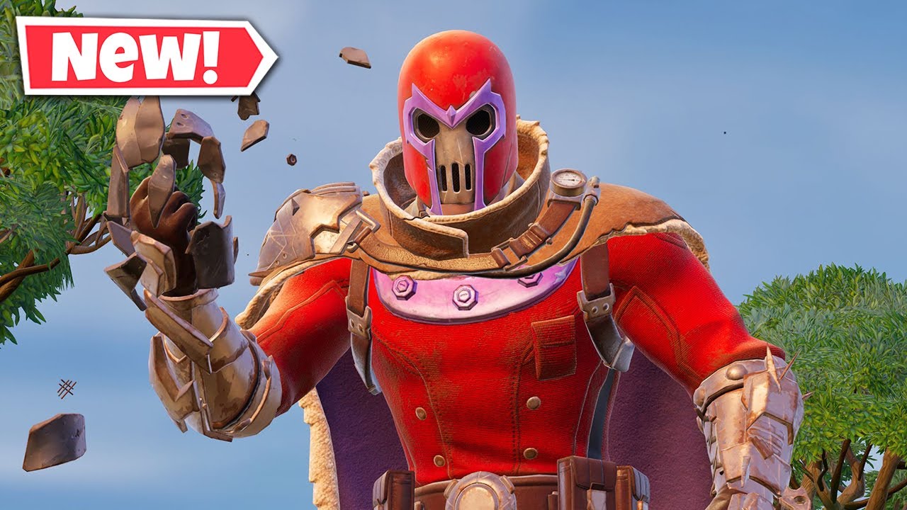 NEW MAGNETO Skin Gameplay In Fortnite!