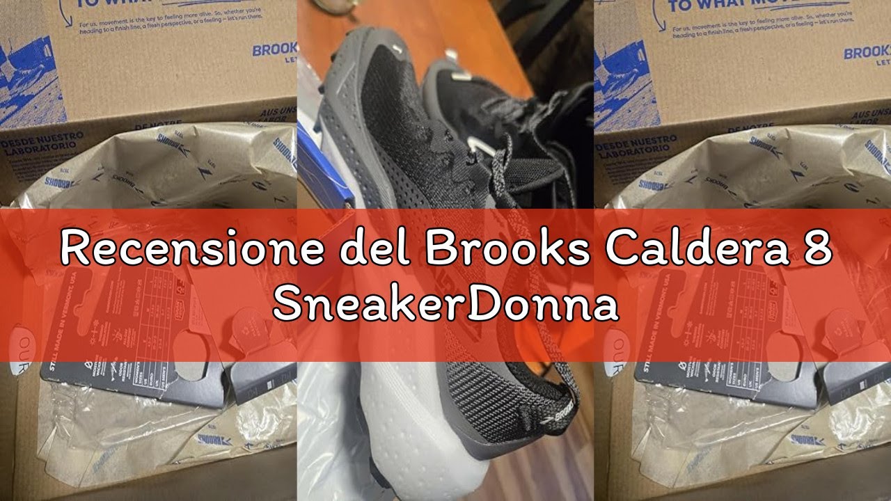 Recensione del Brooks Caldera 8 SneakerDonna