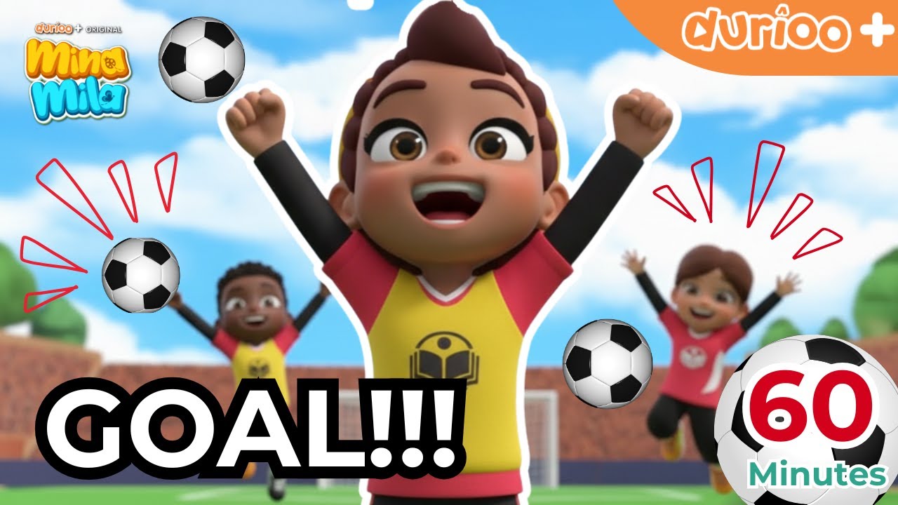 Islamic Cartoon MinaMila | Game on! Compilation | The Makers of Omar & Hana | Durioo+