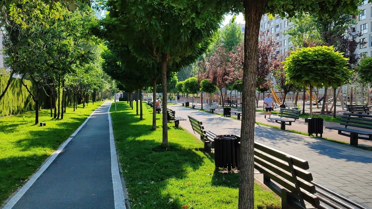 Parcul Liniei -Cel mai mare parc din București construit după Revoluție 🌳☘️🌿