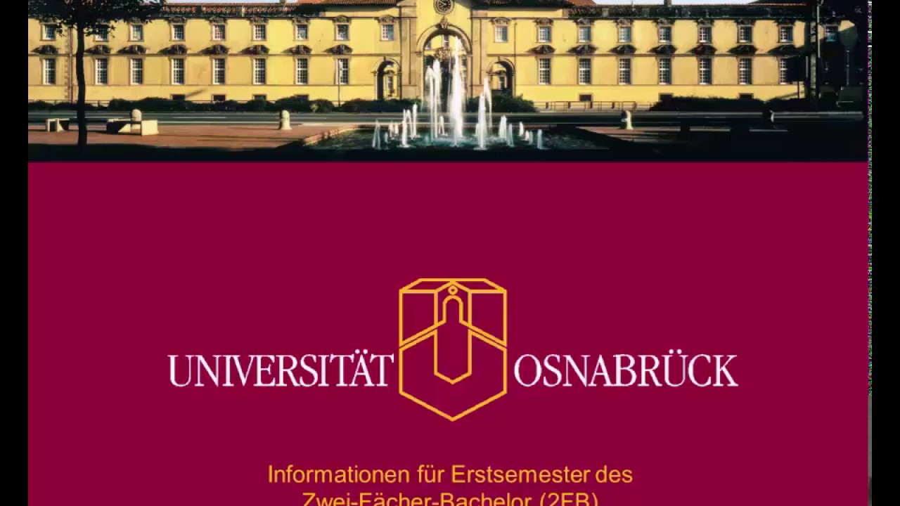 Einführung für Erstsemester in das KCL im  2-Fächer-Bachelor an der Uni Osnabrück