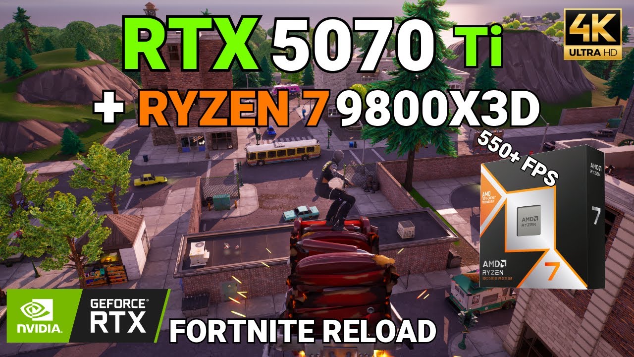 RTX 5070 Ti DESTROYS Fortnite Reload in 4K Performance Mode!