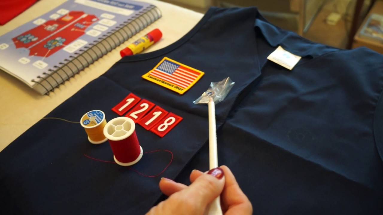 American Heritage Girls (AHG) Uniform Setup Overview - Vest (Part 1 of 5)