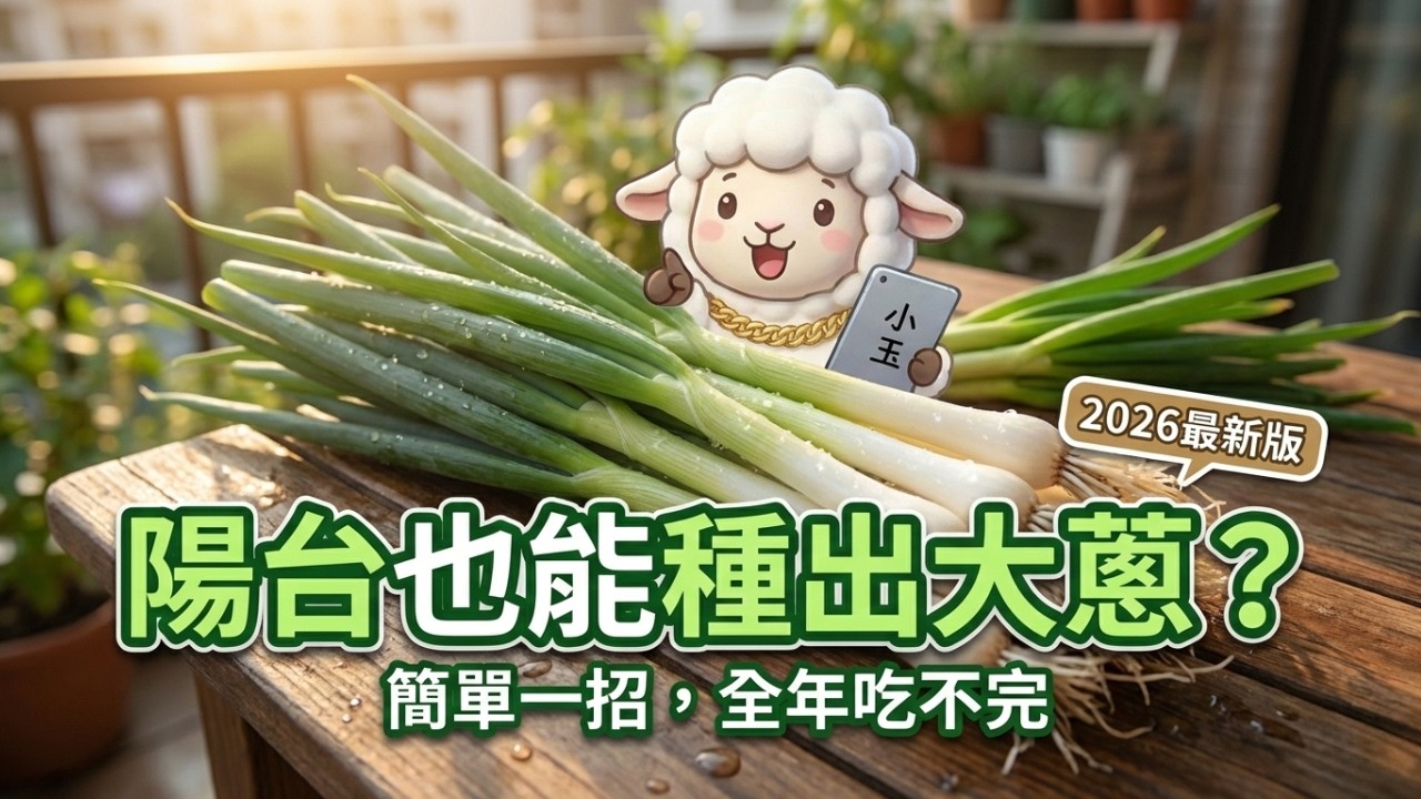 蔥種不活又太細？別再亂買肥料了！揭密農場不說的3個關鍵：土壤配方與補鈣秘訣一次公開
