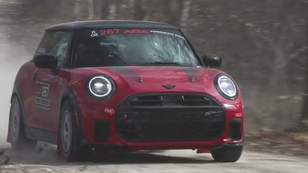 Cristian Perocarpi and David Quillen #267 at ShowMe Rally 2025