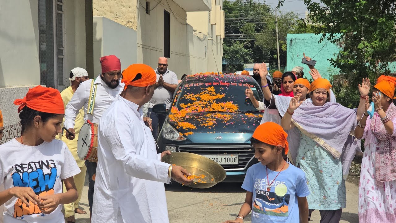 🙏❤️🦚[PHAGWARA] में श्री गुरू महाराज जी का हुआ भव्य स्वागत और बहुत सुन्दर सत्संग🙏❤️🦚