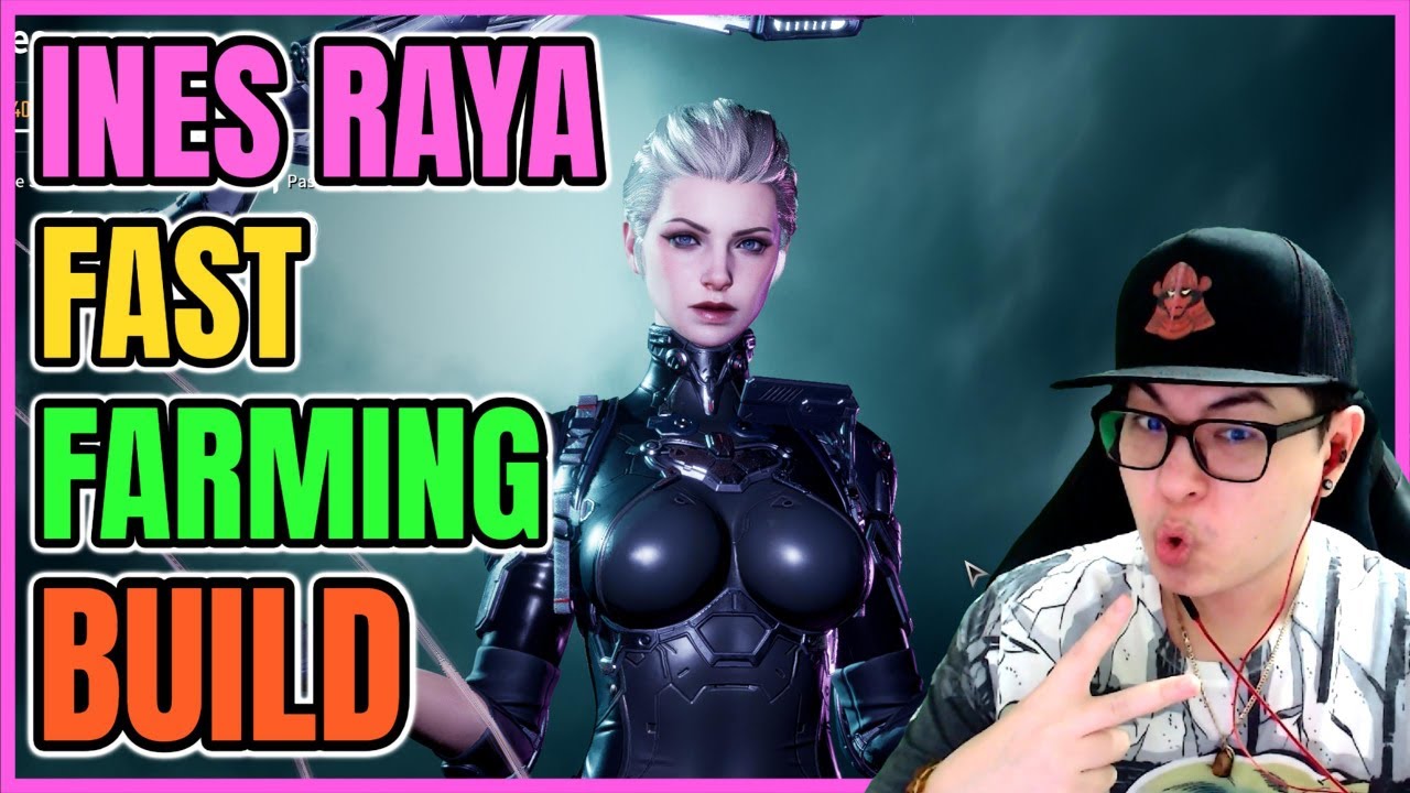 The First Descendant | Ines Raya Fast Farming Build for Speed Runs & Void Erosion Purge!