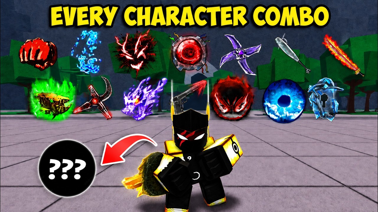 ONE SHOT WALL COMBOS FOR EVERY CHARACTER in The Strongest Battlegrounds!