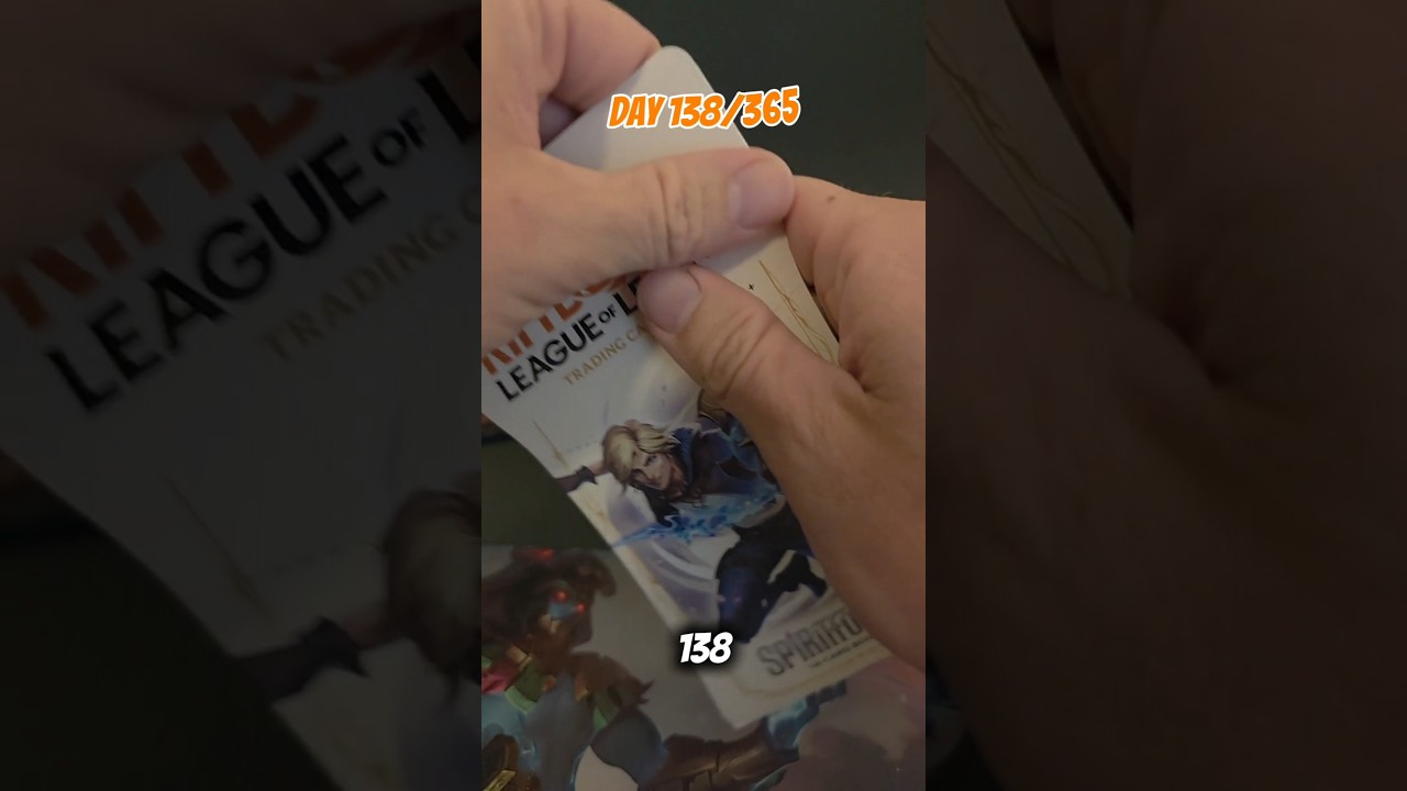Opening A Riftbound Pack Every Day - 138 #riftbound #leageoflegends #packopening