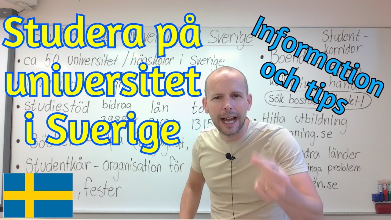 Studera på universitet i Sverige