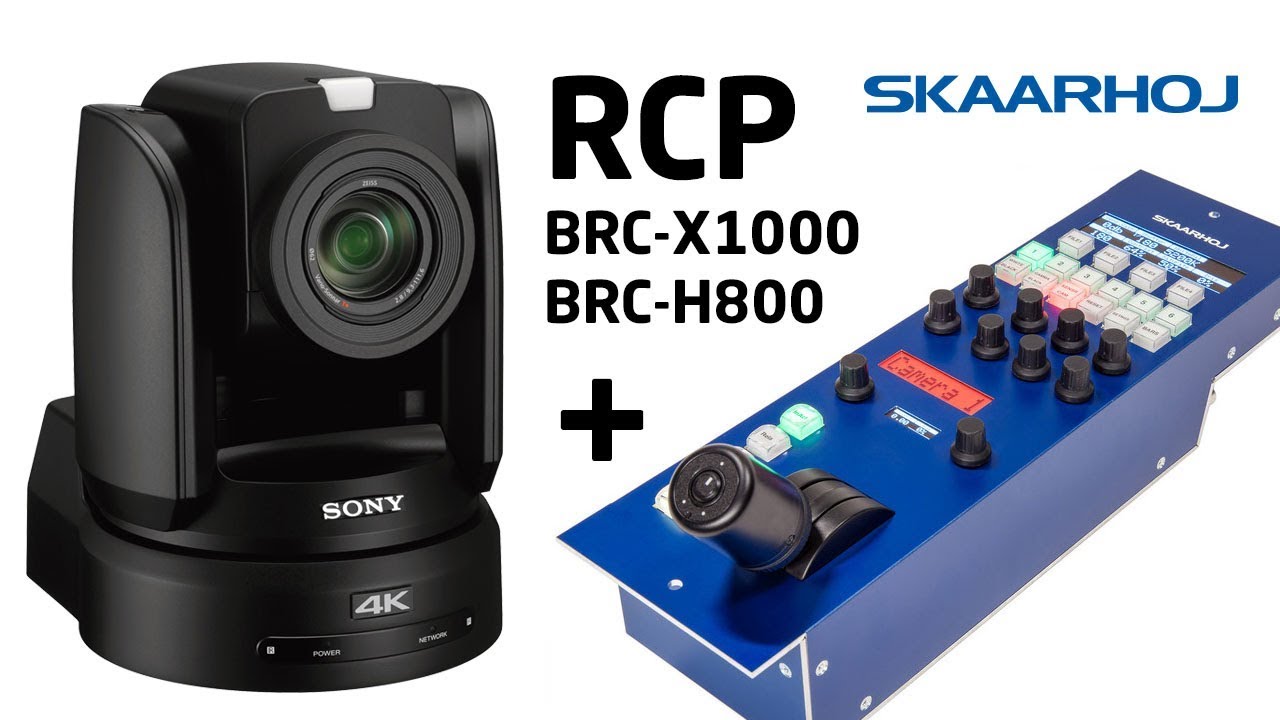 LEGACY - Sony BRC-X1000/H800 RCP Controller VISCA over IP