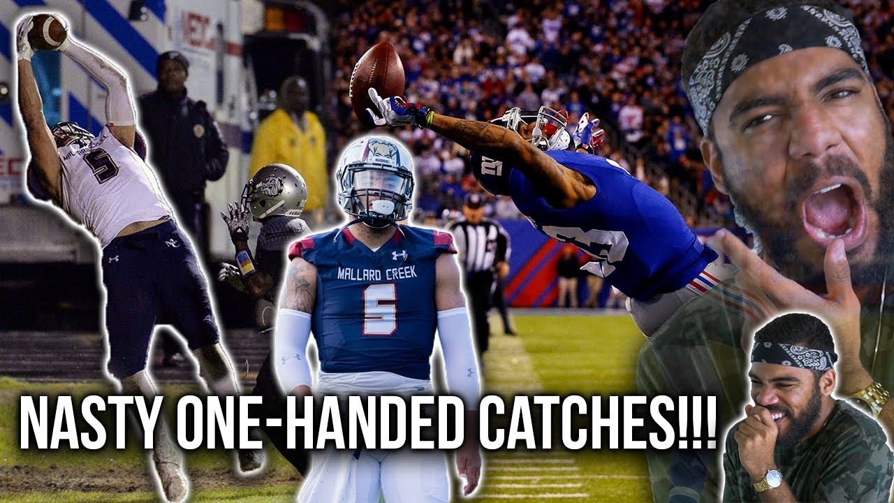 Randy Moss's Son Makes INSANE One Handed Catches!!! Thaddeus Moss High School Highlights [Reaction]