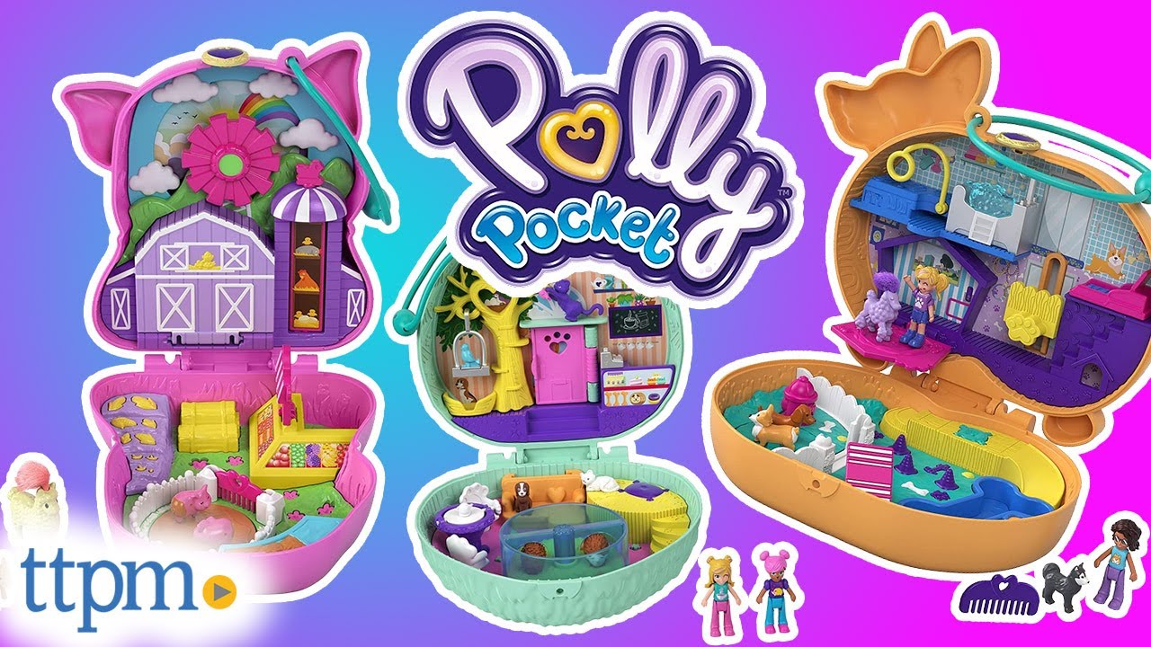 NEW Polly Pocket Compacts from Mattel | Mini Toys | TTPM Toy Reviews