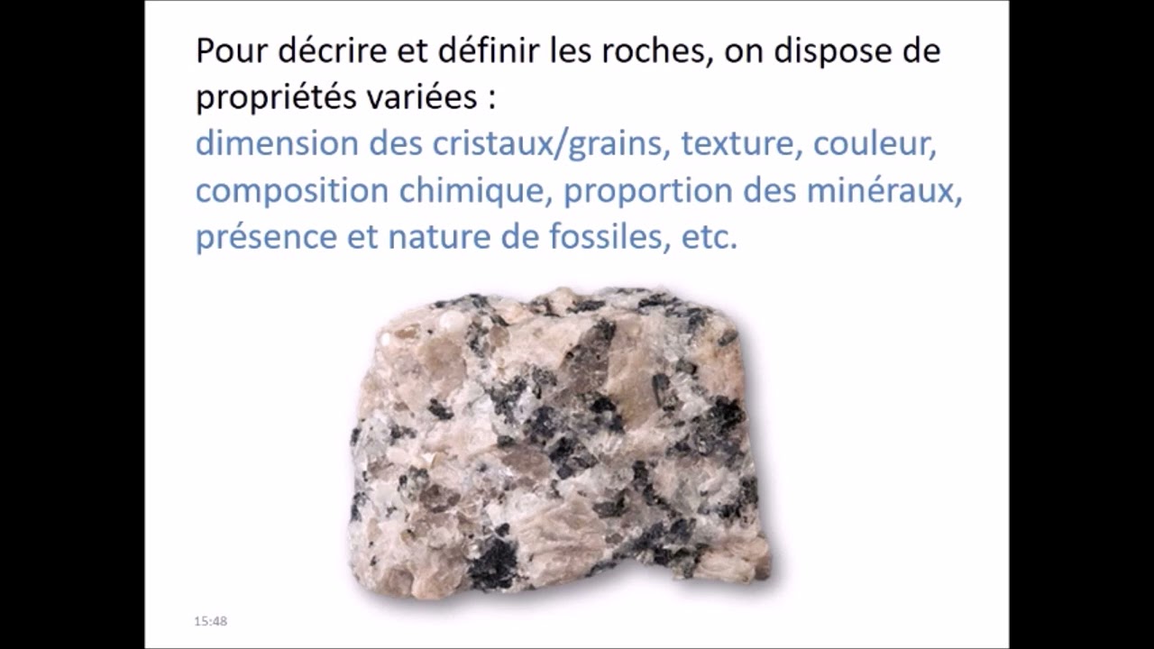 Géologie générale 13: roches et processus #géologie #roches #science