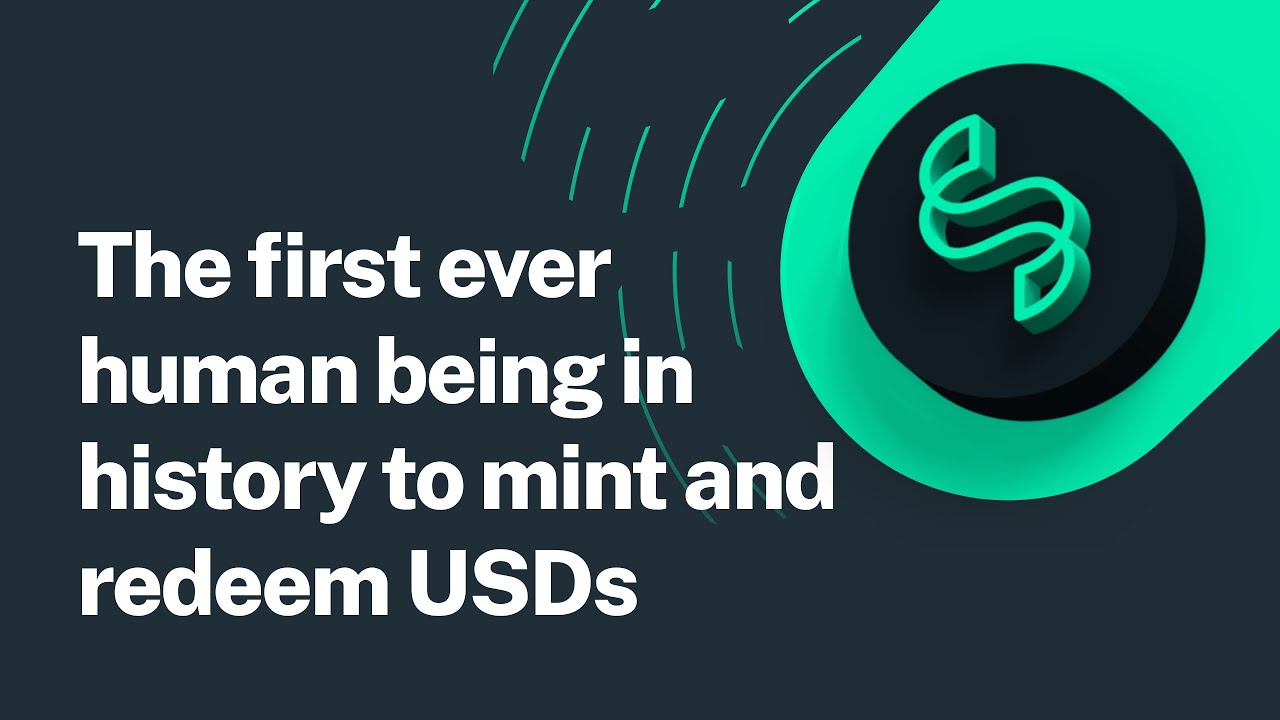 First ever minting and redeeming of Sperax USD (USDs) on dapp page