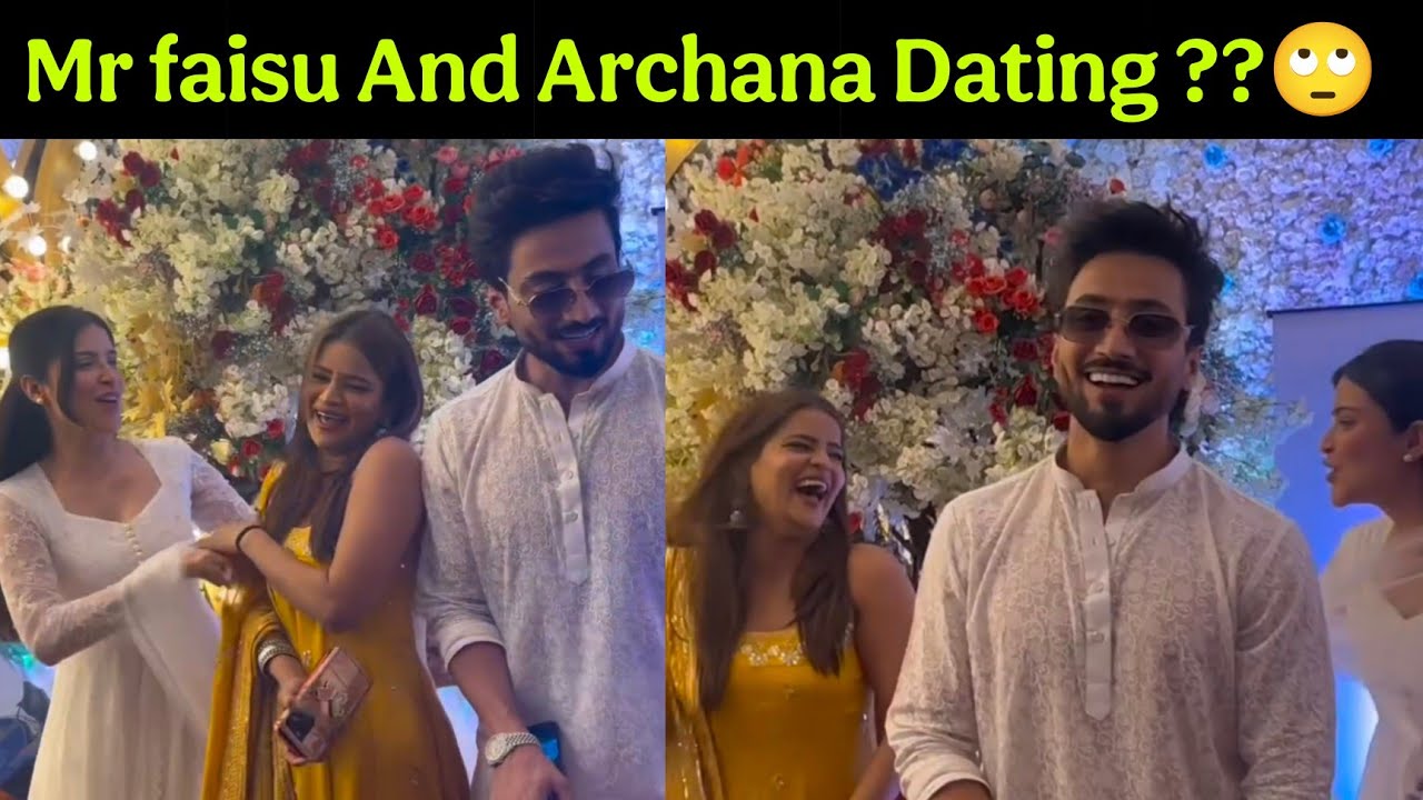 Mr faisu And Archana Dating ? | Mr faisu And Archana Spotted Together | Mr faisu Funny Reply | 