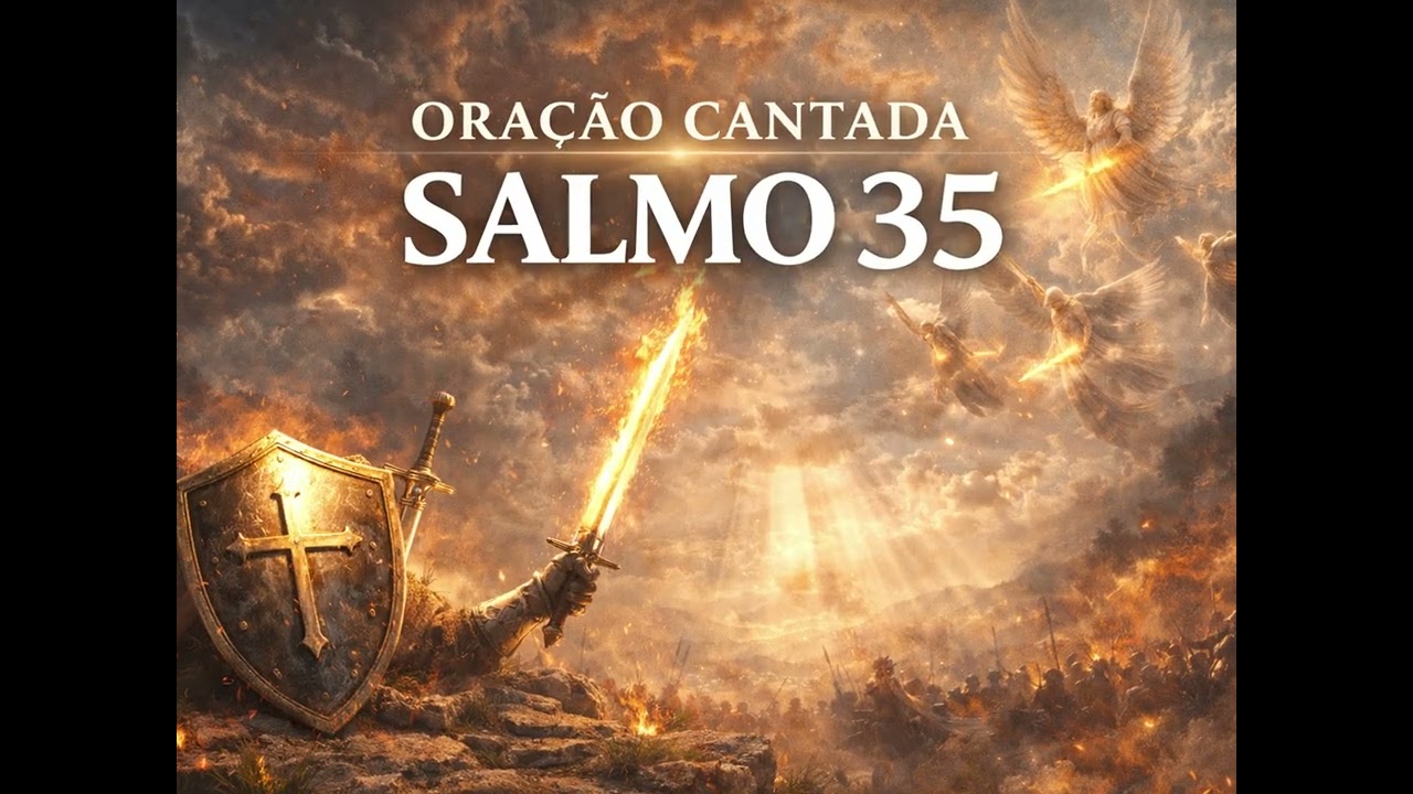 SALMO 35 CANTADO E PODEROSO – Vitória Contra Inveja, Perseguições e Injustiças ⚔️