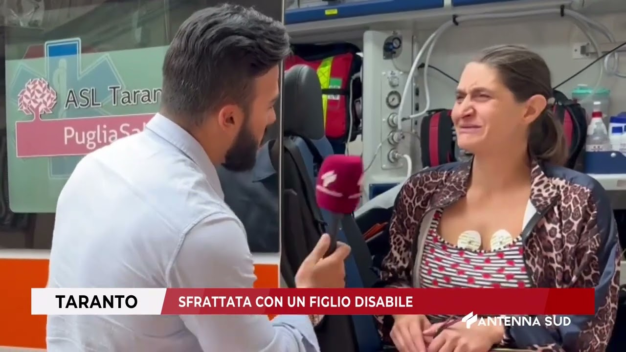 04 OTTOBRE 2024 - TARANTO - SFRATTATA CON UN FIGLIO DISABILE