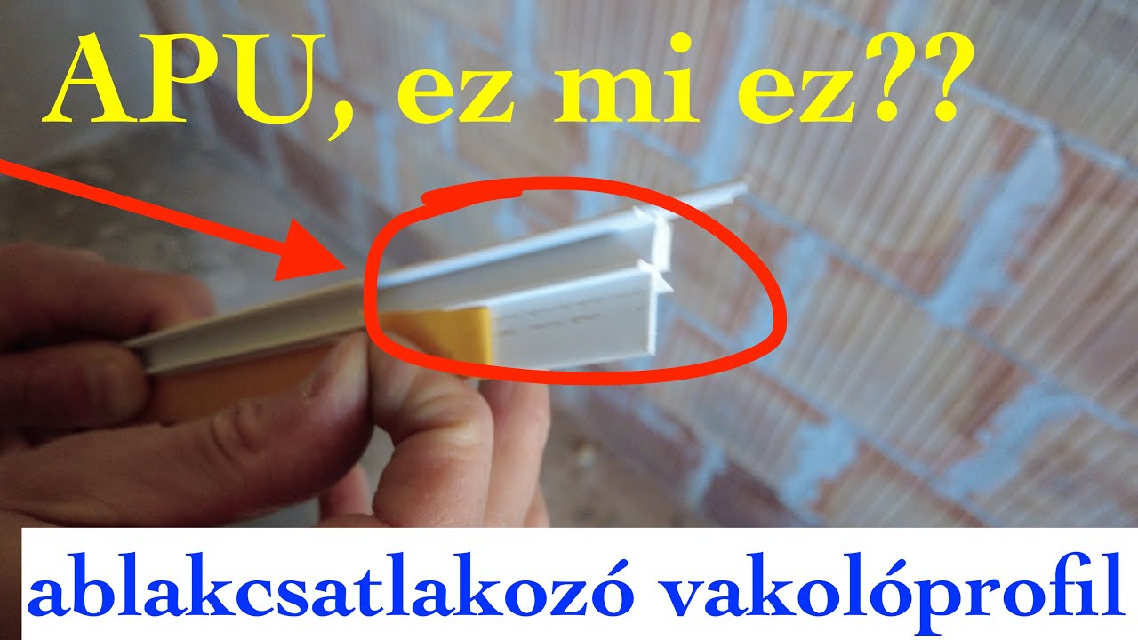 A gépi vakolás sok apró fogástól lesz valóban jó. Többek között  a rugalmas ablakcsatlakozót mutatom