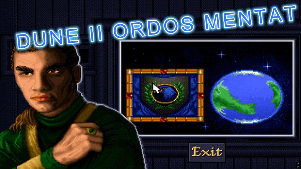 DUNE II ORDOS MENTAT presents all buildings and units