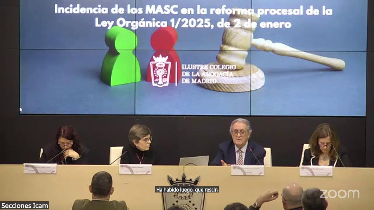 Secc. MASC Incidencia de los MASC en la reforma procesal de la Ley Orgánica 1/2025, de 2 de enero
