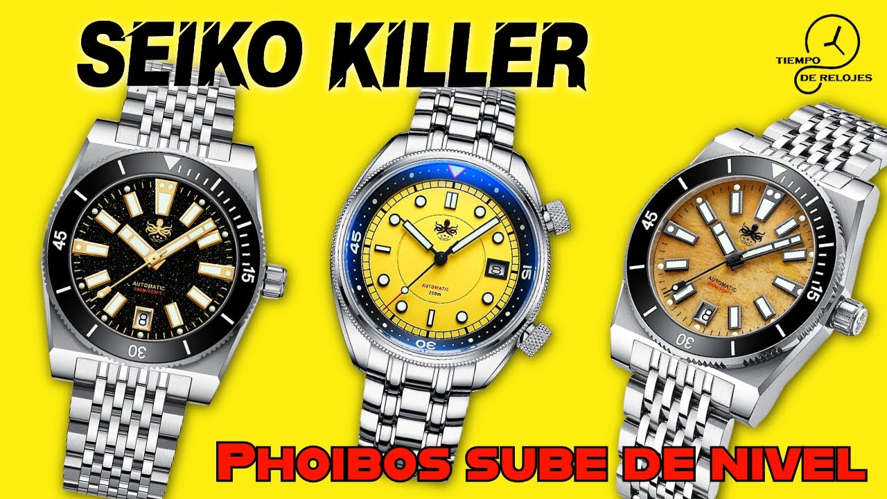 🛑 La micromarca que HUMILLA a los grandes. Relojes PHOIBOS.