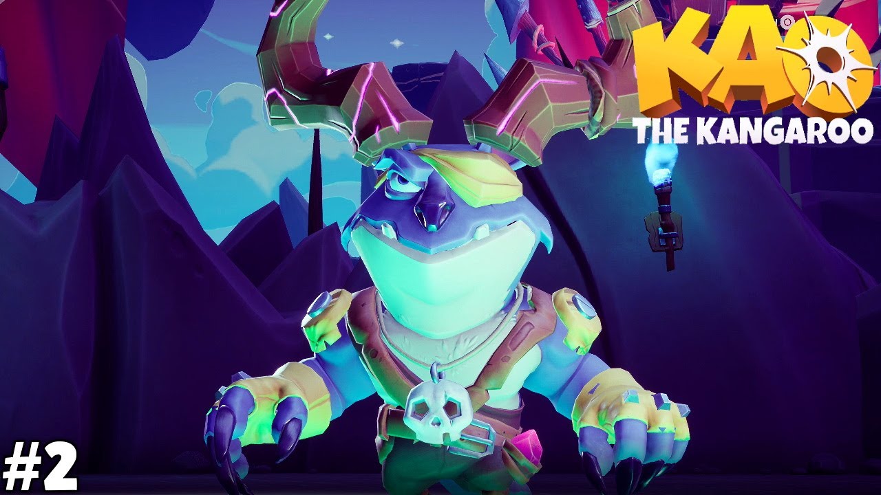 Kao The Kangaroo Walkthrough Gameplay (PS5) Part 2 - Terror Boss Fight