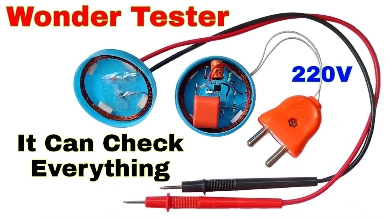 No + No - Needed..Non Polar Tester..An Unique Tester Making..Make It And Use For Lifetime