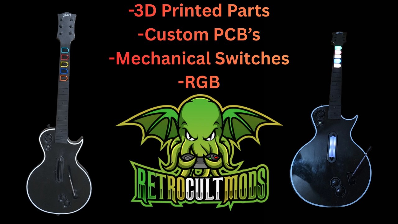 Let's MOD A Xbox 360 Guitar Hero LES PAUL! *RetroCultMods* *2026*