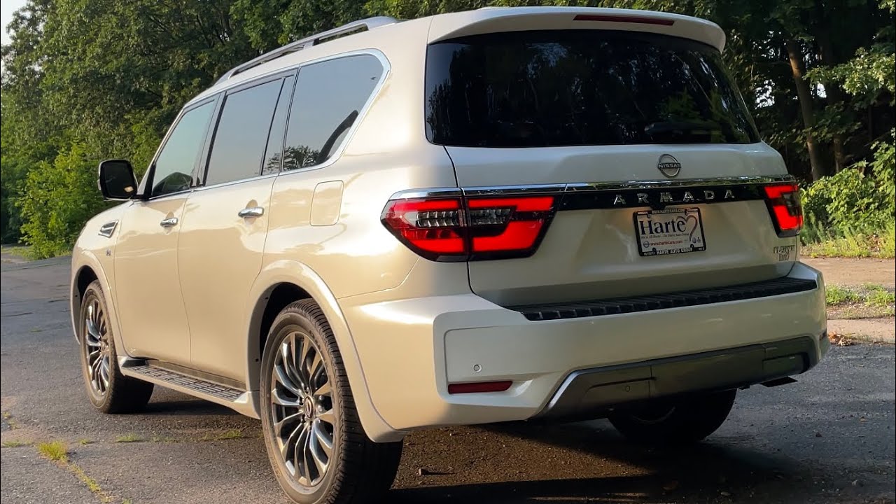 2021 NISSAN ARMADA Interior And Exterior Walkaround