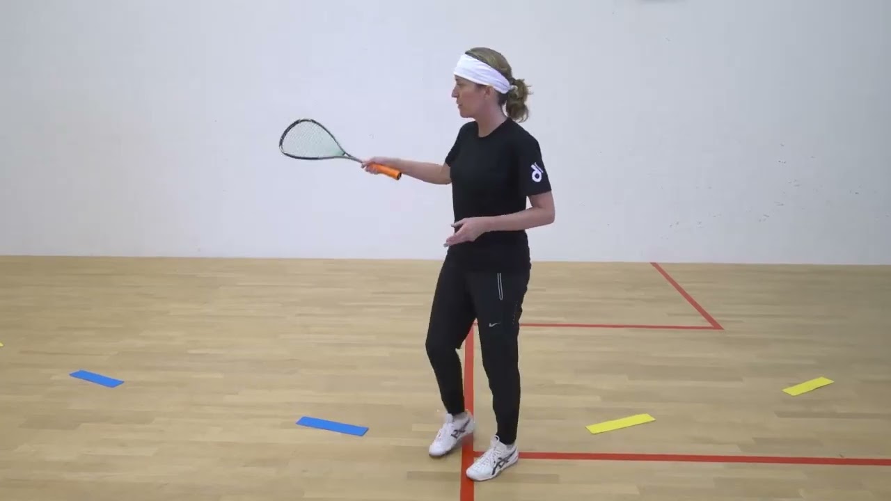 Beginner Level 3 - Learning movement with Pro Squash coach Liz Irving