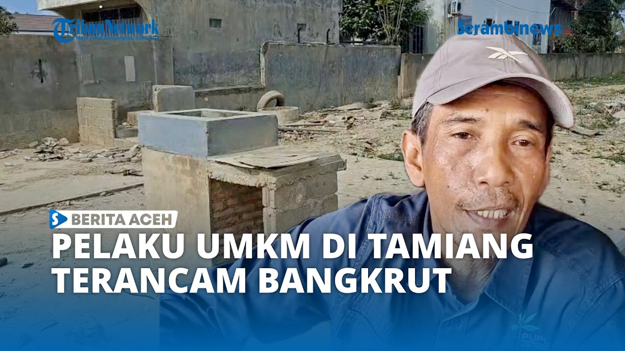 Tempat Usaha Disapu Banjir, Bantuan tak Kunjung Cair