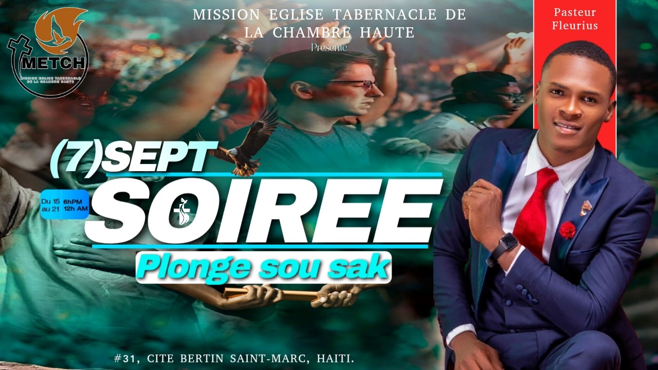 Jours -3-  7  Sware  Ponje Sou Sak  Ave Pasteur M.N.F  || Lundi  16 Février 2026