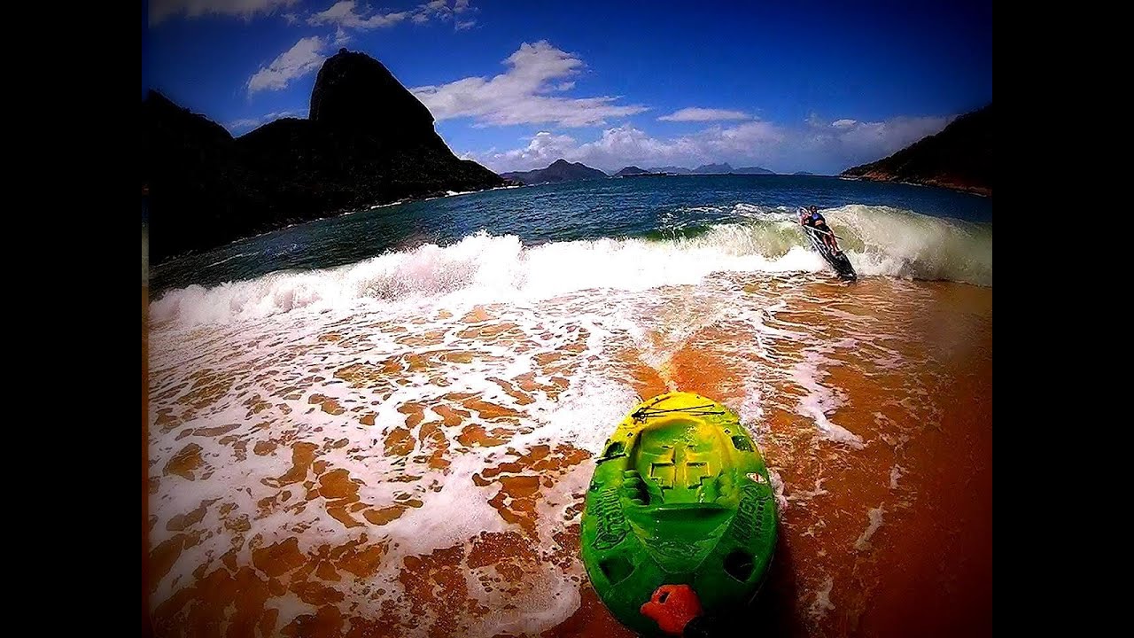 Como Entrar e Sair do Mar com o Caiaque - Pesca com Caiaque - Kayak Fishing - Leogafanha