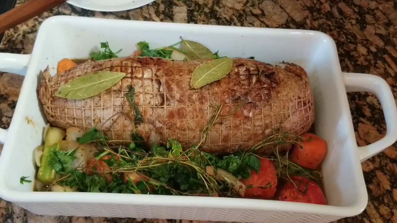 Recette de Roti de Veau Accompagné de Savoureux legumes et une Bonne Sauce !