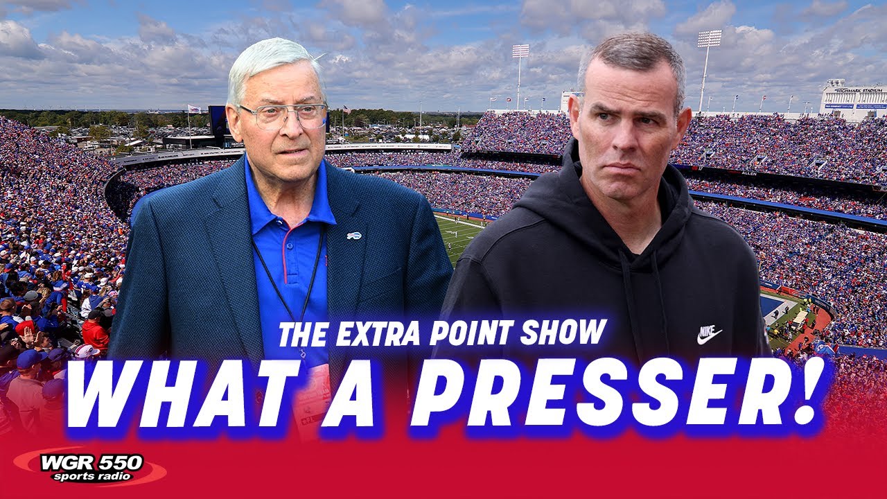 Reacting to Pegula & Beane Press Conference | The Extra Point Show