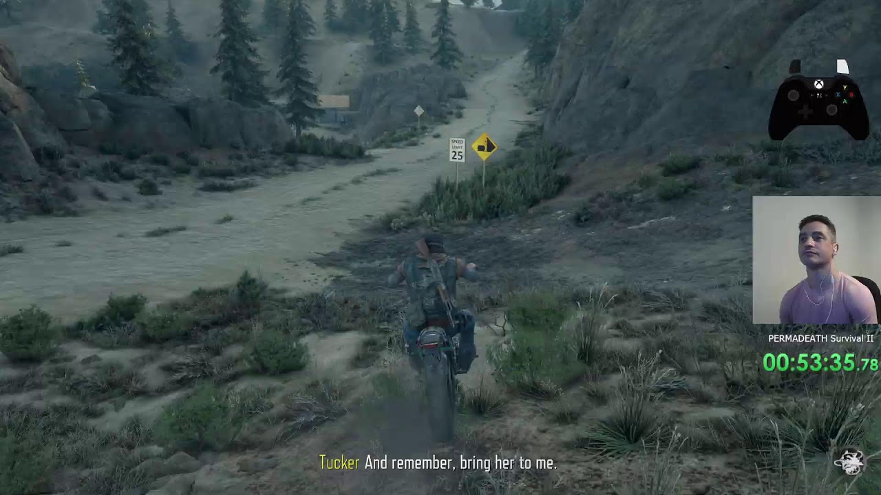 Days Gone Speedrun Permadeath FAILED
