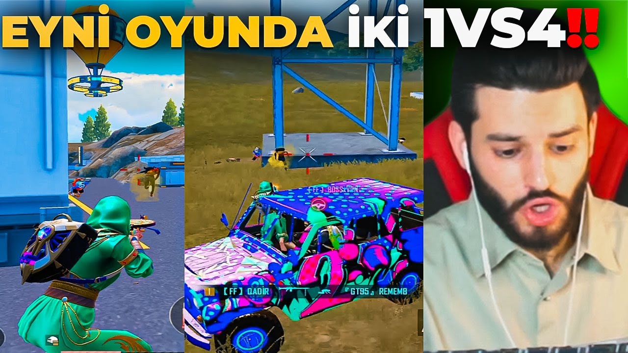 EYNİ MAÇTA İKİ 1VS4 🔥 MG3 + AWM ⚡ | PUBG MOBILE